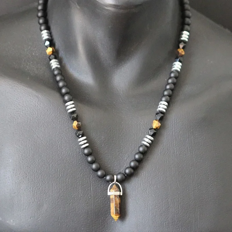 قلادة على شكل صدفة البحر من Cowrie للرجال - قلادة من لؤلؤ رجالي على شكل صدفة جوز الهند #2