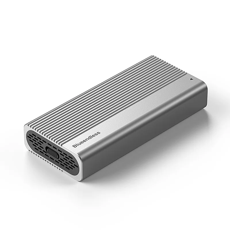 

Usb4 mobile hard disk box with fan thunderbolt 4 solid state m.2 nvme hard disk box ssd external box 40Gbps