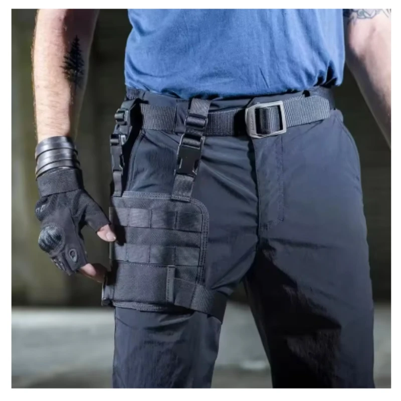 

Тактическая платформа с откидной ногой Molle, регулируемая панель на бедро, подвесная доска, портативный зажим для картриджа, чехол, леггинсы, корзина