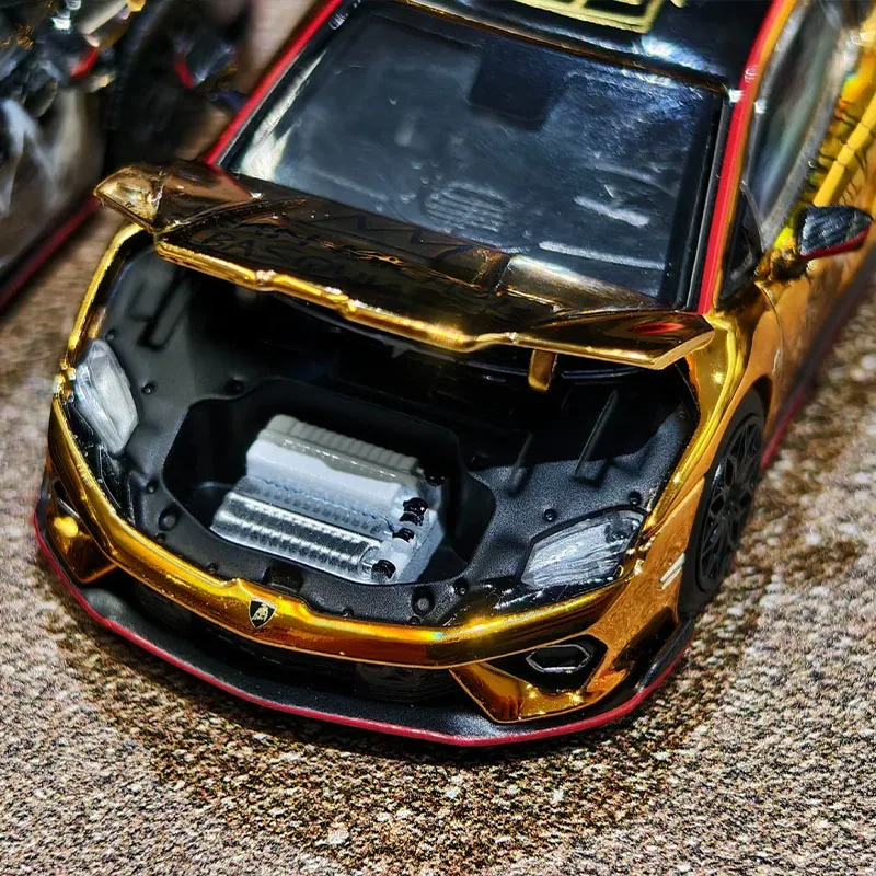 Trends Hobby 1:64 Lamborghini Temerario Basquiat Hec Exhibition