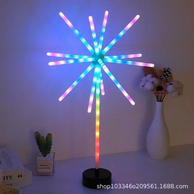 64/79LED Smart LED Lights,Table Lamp APP and Remote Control, RGB Night Light, for Party Gifts Camping Summer Decor