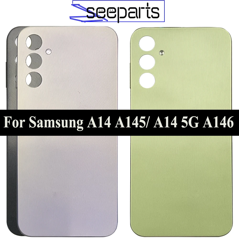 

For Samsung Galaxy A14 5G A146 Back Battery Cover Door Rear Housing Replacement Parts For Samsung A14 A145 Battery Cover