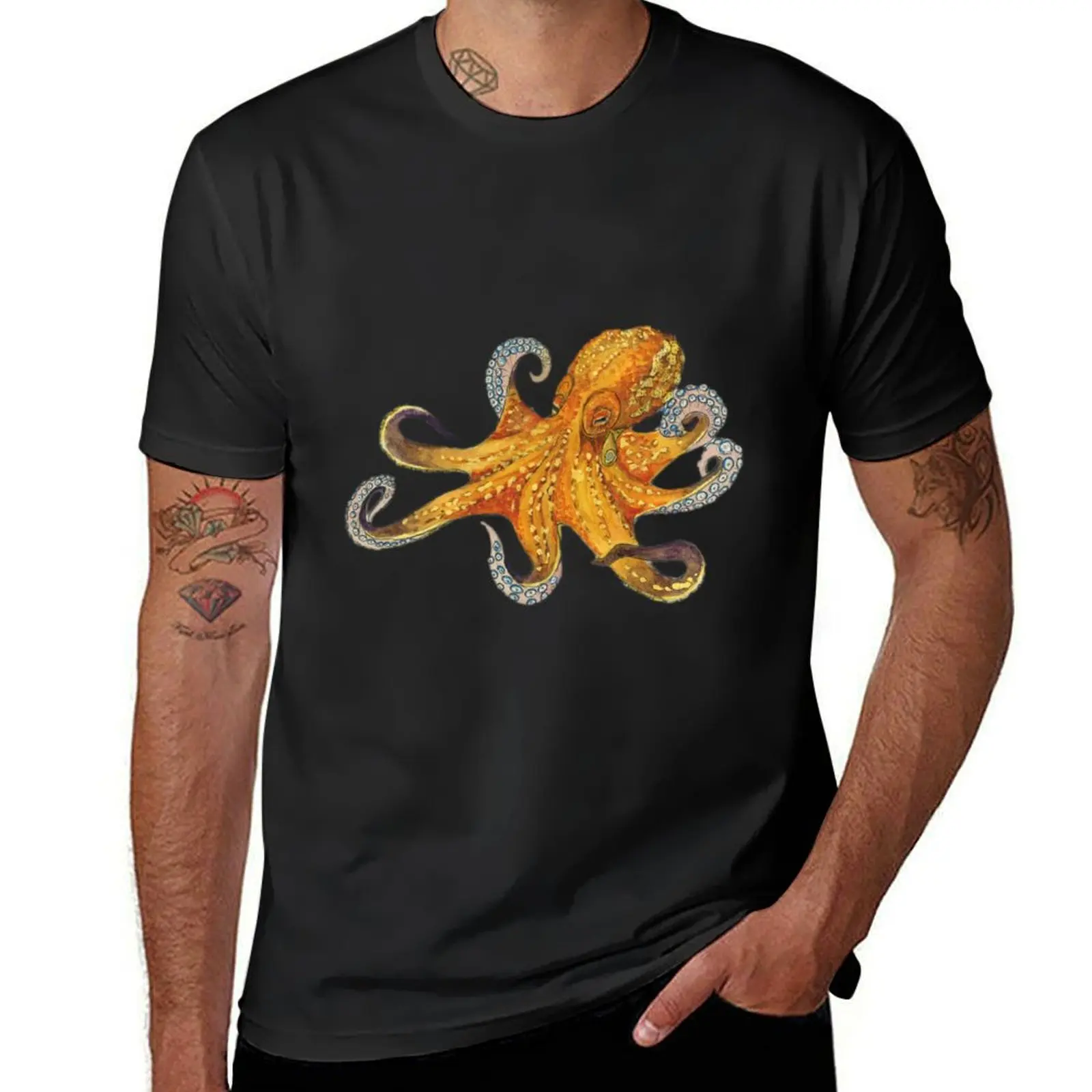 

Giant Pacific Octopus (without white outline) T-Shirt boys whites man clothes Louboutins luxury clothes men