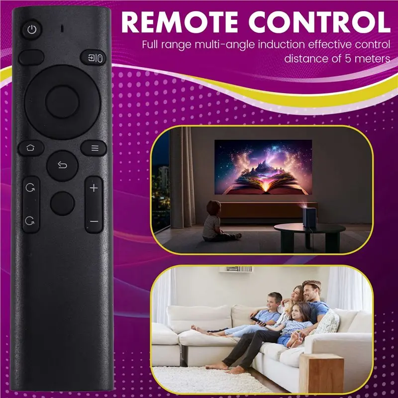 IDUD 2X Smart Remote Control For WANBO Projector Adaptive T2 Max/T2 Free/ T2R Max/X1/T4 Projectors