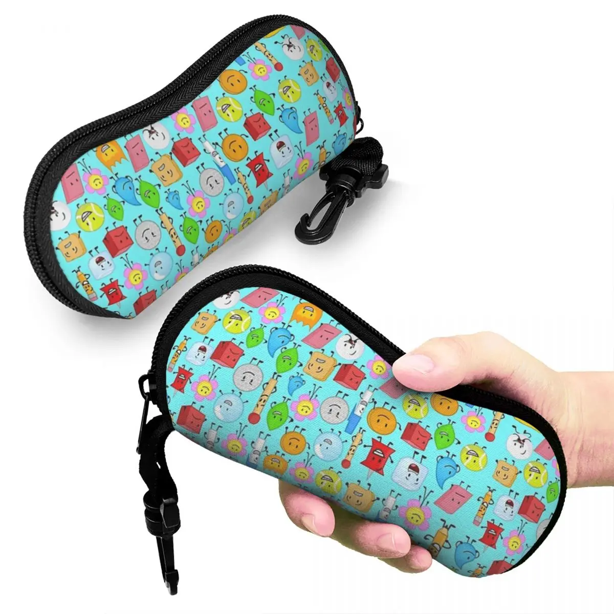 

Bfdi Shell Glasses Case Portable Sunglasses Box Women Men Soft Eyeglasses Bag Pouch