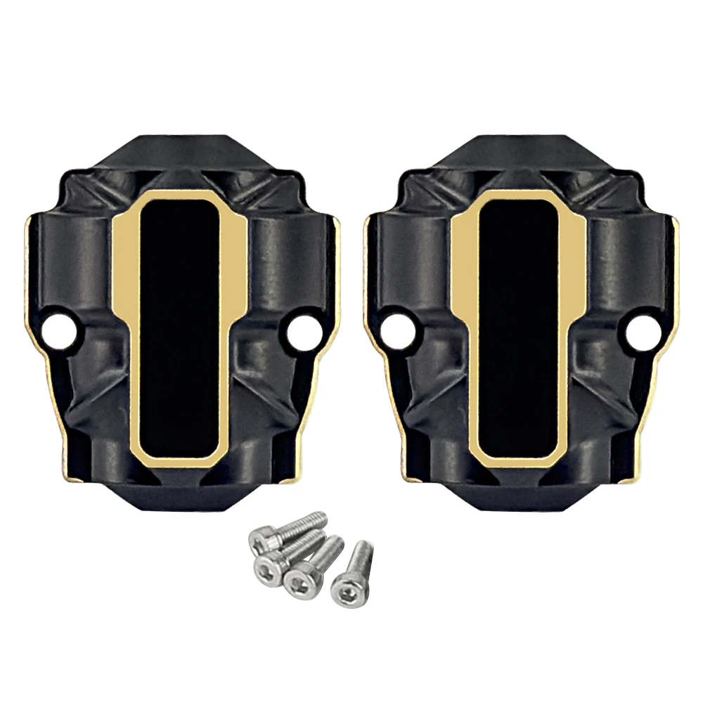 

16.7g Brass Diff Covers Front and Rear Axle Differential Covers for Redcat Ascent-18 Rc Car Upgrade Parts Crawler Accessories 1/