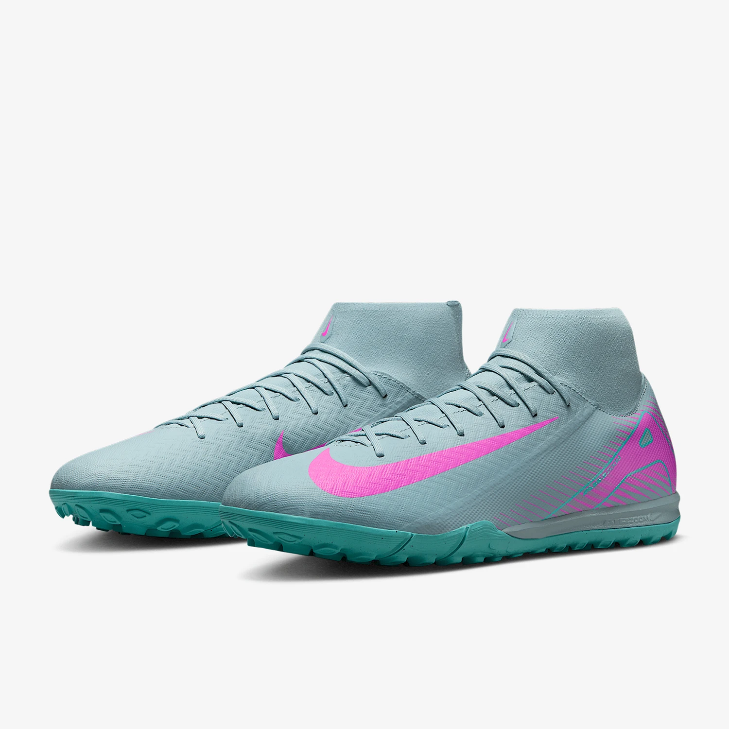 Nike genuine Superfly 10 men's mid top training soccer shoes FQ8331-301