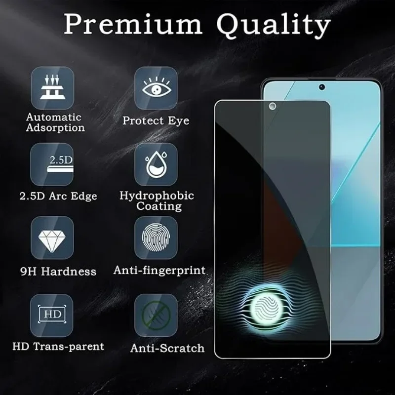 2Packs Volle Abdeckung Privatsphäre Screen Protector für Xiaomi 15 14 13 Anti-Spy Gehärtetes Glas Für Xiaomi 14T 13T Pro 12T 11T Pro Glas