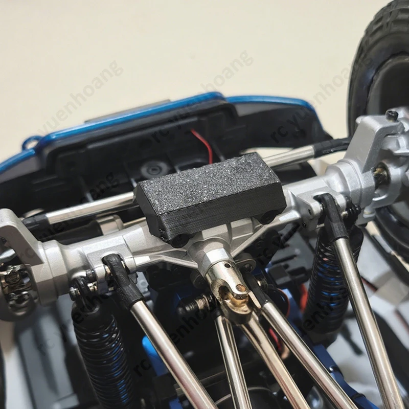 1Pair Armor Model Soft TPU Egg Protection Anti-collision Cushioning Screw Fixing Modified Parts for MJX H8P RC 4WD Climbing Car