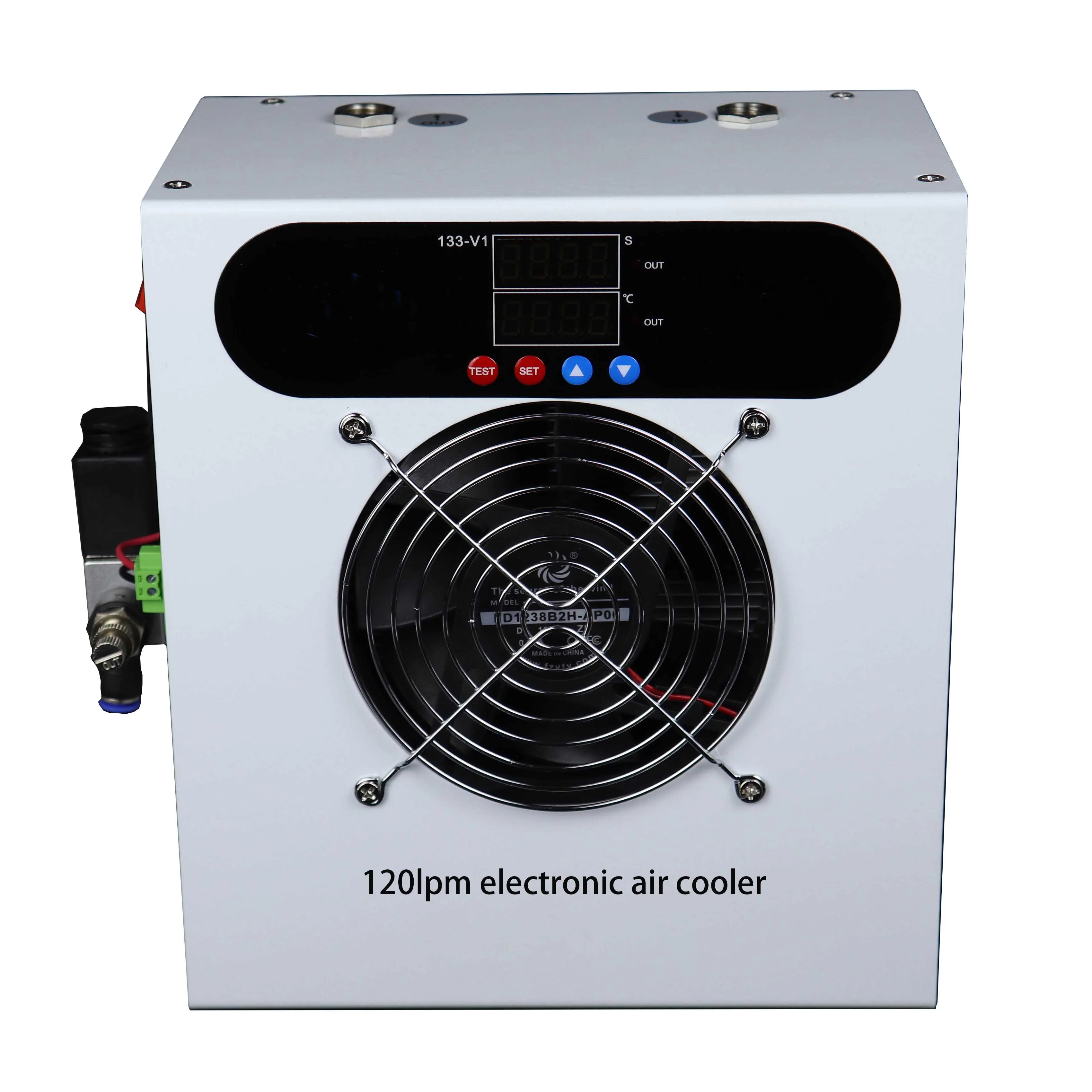120lpm Mini Electronic Semiconductor Peltier air Dryer Refrigerant air Cooler for Hyperbaric Oxygen Chamber HBOT Ozone Generator