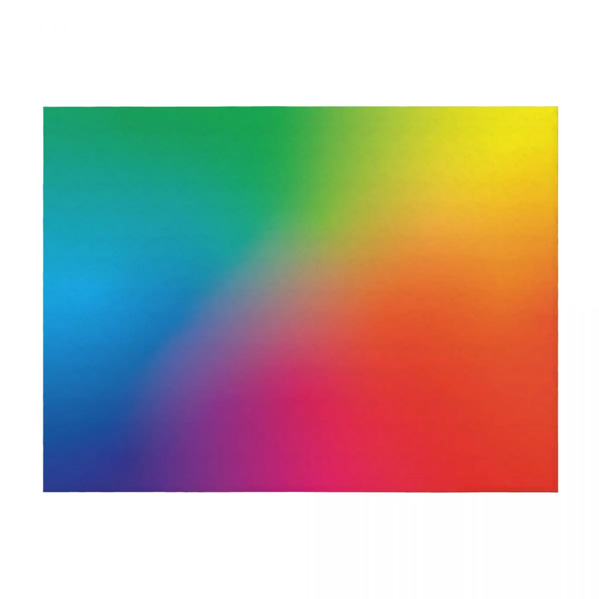 

Soft Rainbow Throw Blanket Baby Large for winter Soft Plaid Blankets