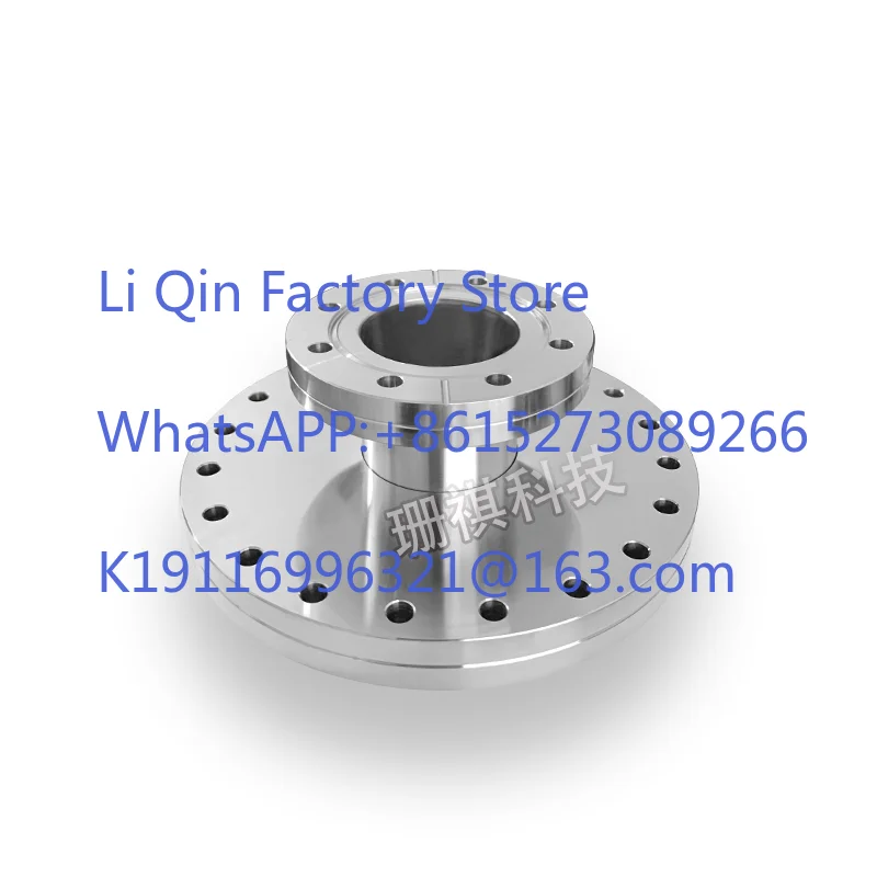 CF straight-through reducer flange adapter for CF16/CF35/CF63/CF100/CF150 to CF25 rearing