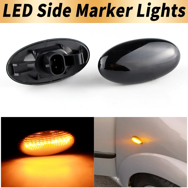 2PCS LED Seite Marker Lichter Blinker Lampen Canbus Für Mazda 2 2011-2014 3 2004-2009 5 2006-2010 MPV 2004-2006 Auto Zubehör
