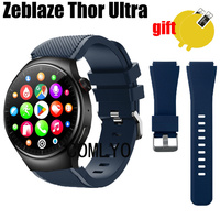 For Zeblaze Thor Ultra Watch Strap Silicone Soft Smart Watch Band Belt Bracelet Screen protector film for Men Women