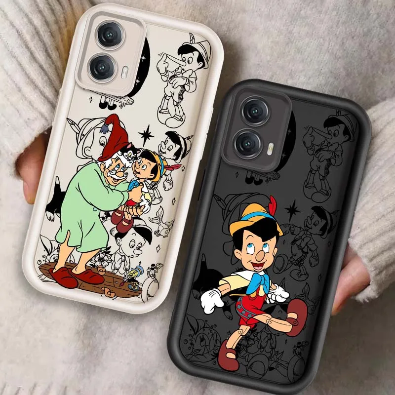 

Disney Pinocchio Adventure For Motorola G85 Edge 50 60 G54 G35 E14 G04 G34 G Stylus G54 G13 G32 G14 5G Eye Ladder