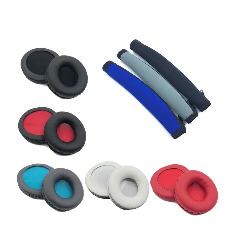 Substituição Ear Pads para Audio-Technica Headbeam, Headphone, Capa de Almofada, Headband, Earmuff, ATH-AR3BT, AR3IS, AR1IS