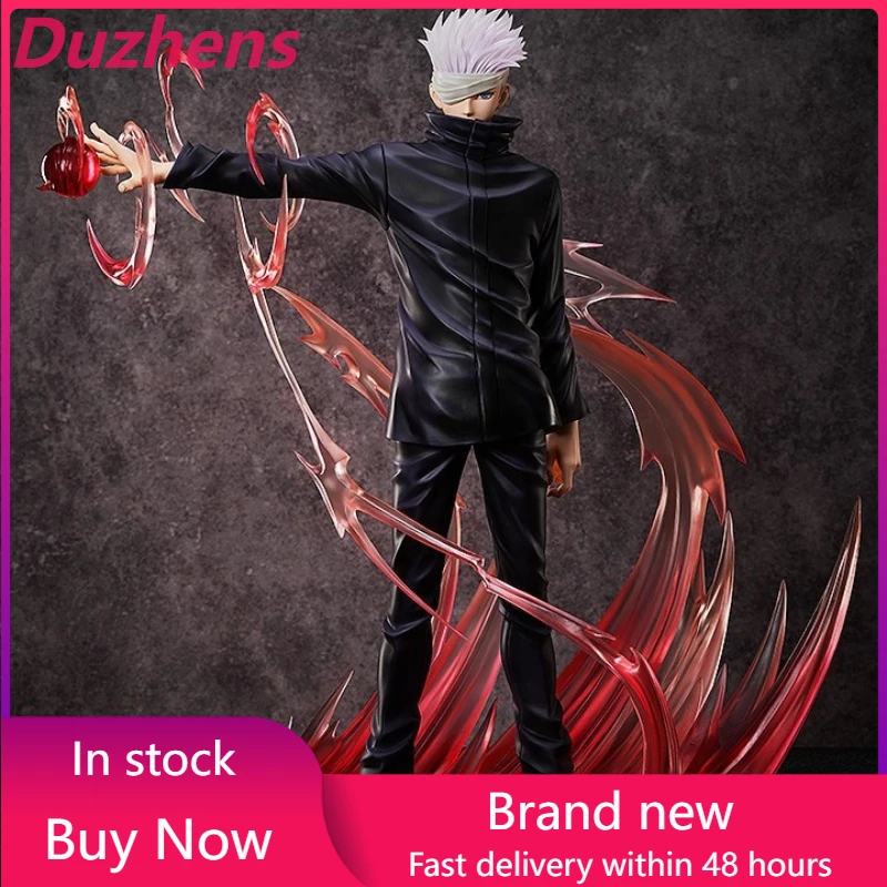 

In stock FREEing Original Jujutsu Kaisen Gojo Satoru 1/4 PVC Action Anime Figure Model Toys Figure Collection Doll Gift