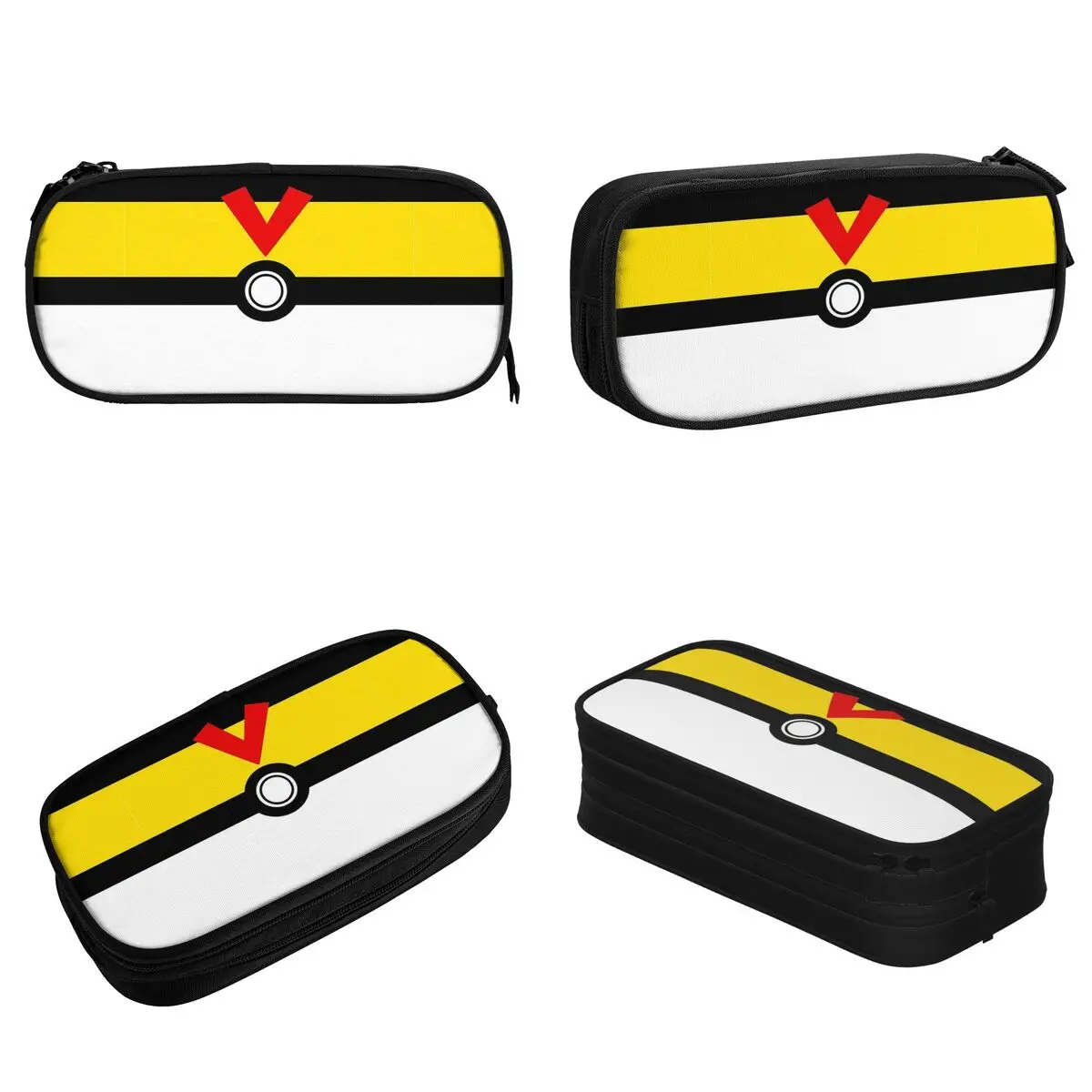 Poke Ball GO Pencil Cases Pokemon Pencilcases Pen for Student Big Capacity Bag Students School Gifts Stationery