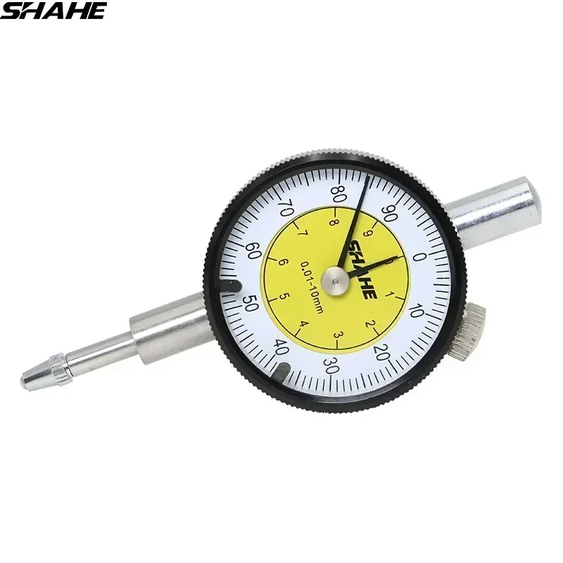 

SHAHE 0-10 mm 0.01 mm MINI Dial Indicator Measurement Instrument Dial Gauge Indicator