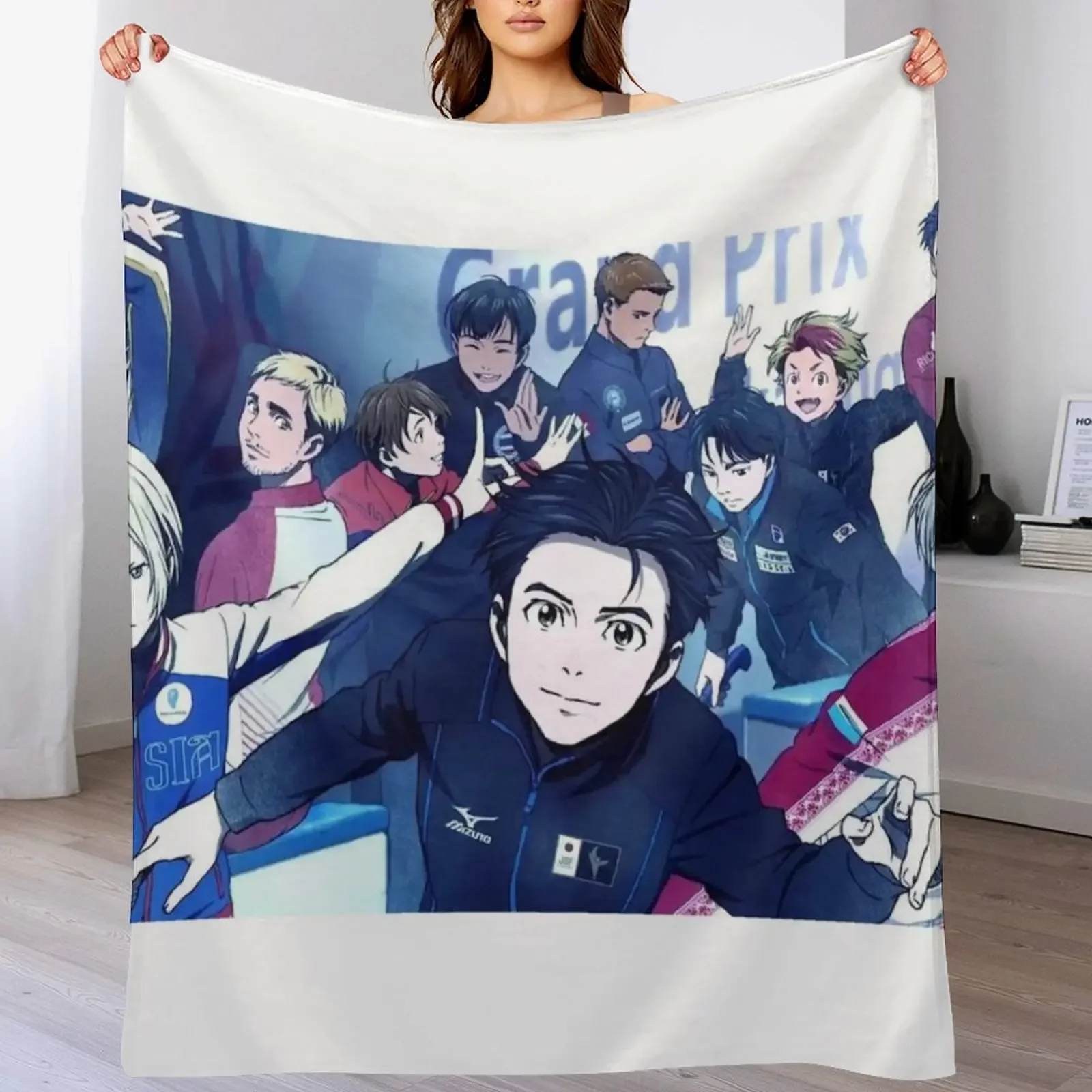 

Full Friends Ice Throw Blanket Polar Decorative Sofa Blankets