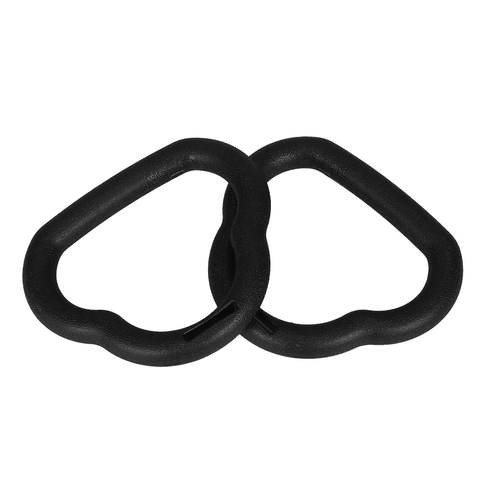 

2pcs Fitness Rings: Compact Home Gymnastics Equipment For Training Suspension Workout Bars Safe