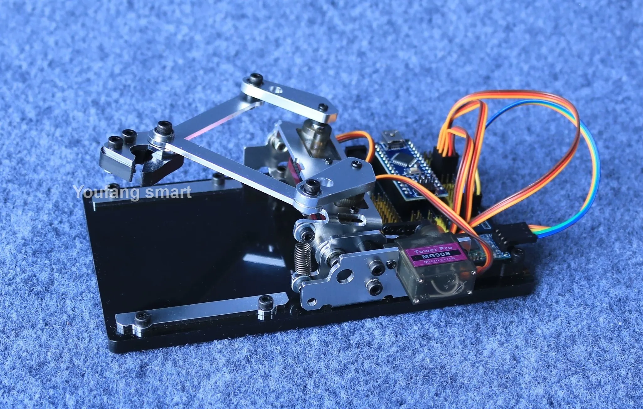 Drawbot Roboter MG90S Manipulator Artboard Bots APP Zeichenmaschine für Arduino Roboter DIY Kit für NANO programmierbarer Roboterstarter – Detail 11