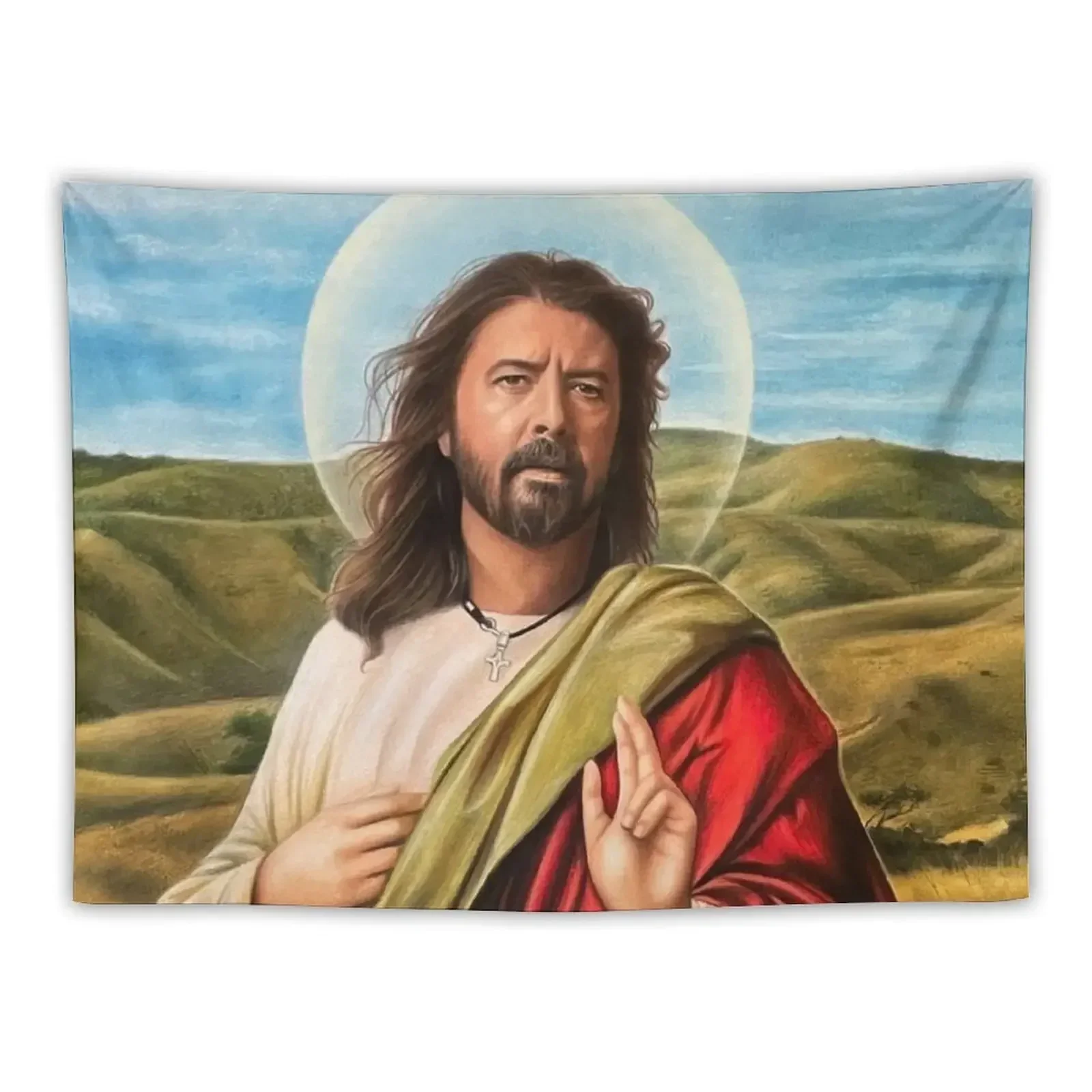 

Jesus Is Fighters Tapestry Wallpaper House Decoration Outdoor Decor Decoration For Rooms Tapestry