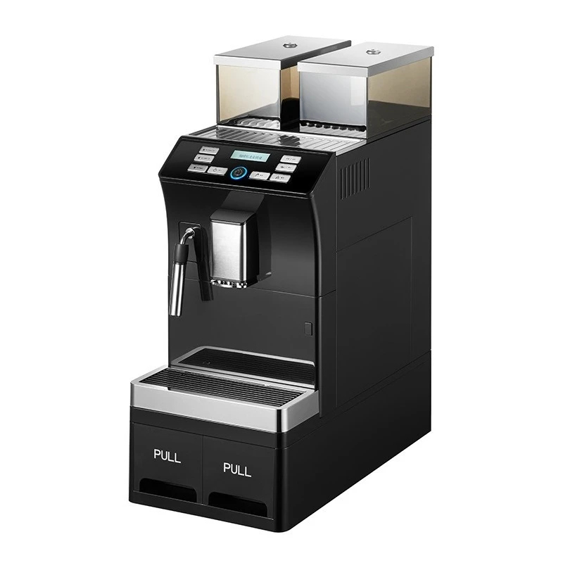 

Business automatic coffee machine grinding steam rod foaming machine