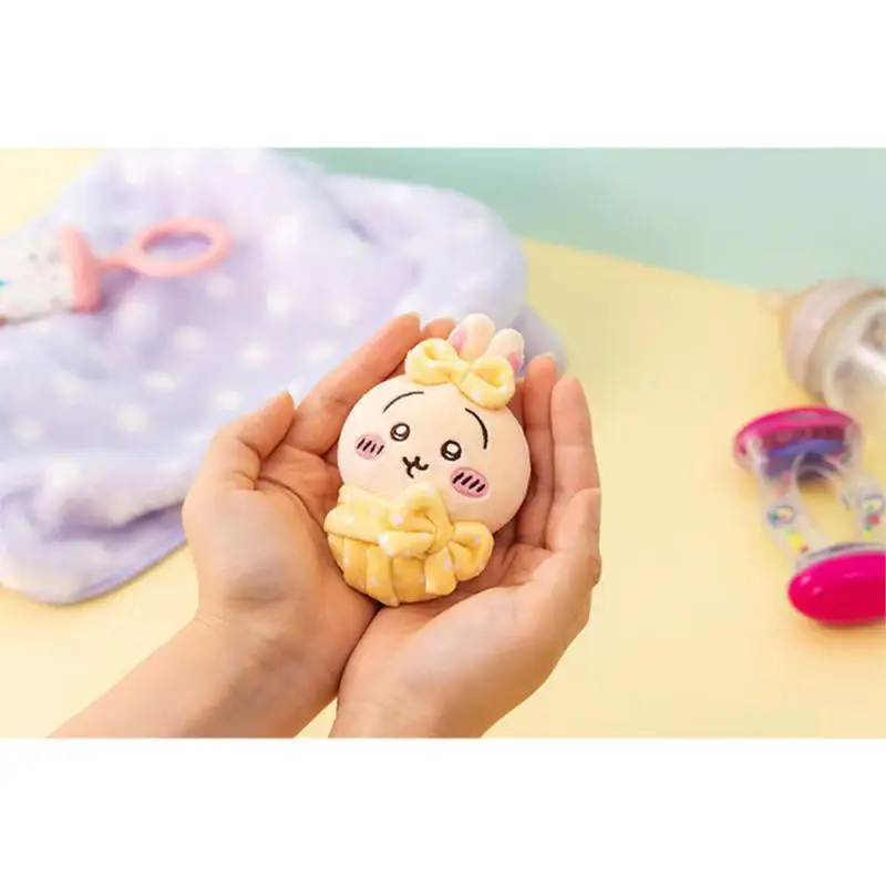 Cute Cartoon Kawaii Chiikawa Hachiware Usagi Plush Sleeping Bag Baby Series Pendant Keychain Swaddle Doll Pendant Toy Gift