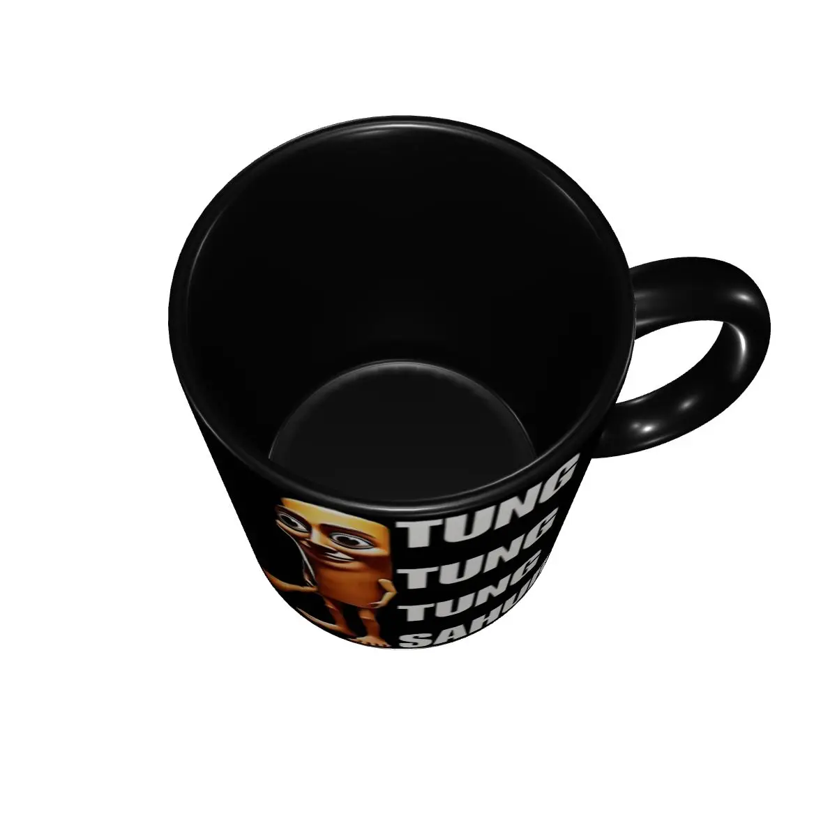 Tung Tung Tung Sahur Funny Ramadan Meme Mug Cute Italian Brainrot Tea Cup Gifts For Women Men - view 4
