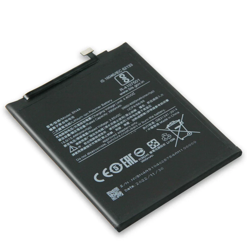 

Production 2024 BN4A Phone Battery For Xiaomi Redmi Note7 Pro Note 7 M1901F7C Replacement Batteries With Tools