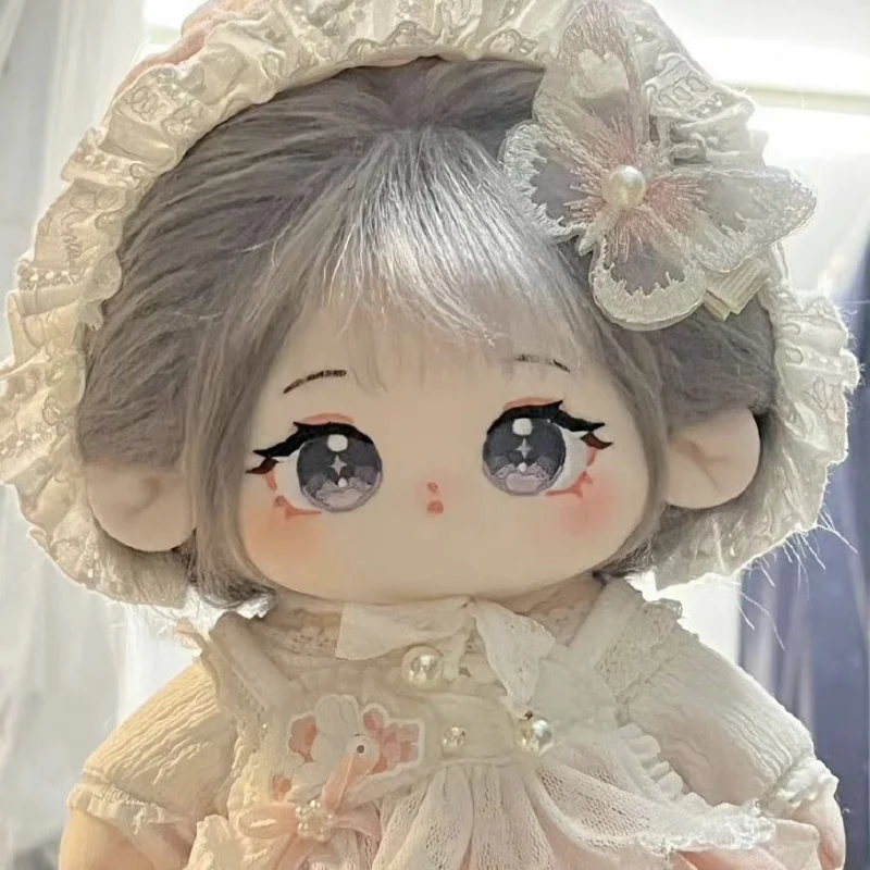 20cm Cute Plush Doll kawaii Cotton Doll Cartoon Doll Waist Suit Can Change Clothes Doll Ornament plus toy for Birthday Gift