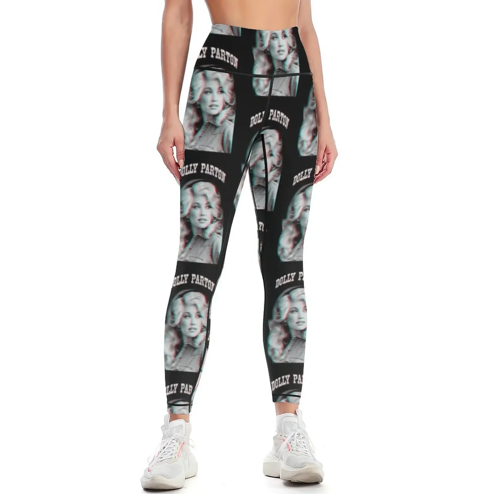 

Dolly parton Leggings sportswear gym Women's high waist sport legging legging gym Womens Leggings