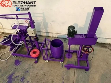 Efficient GRC Composite Fiber Glass Chopper Chop Resin Spray System Machine Durable Grc Glass Fiber Cement Spray Machine