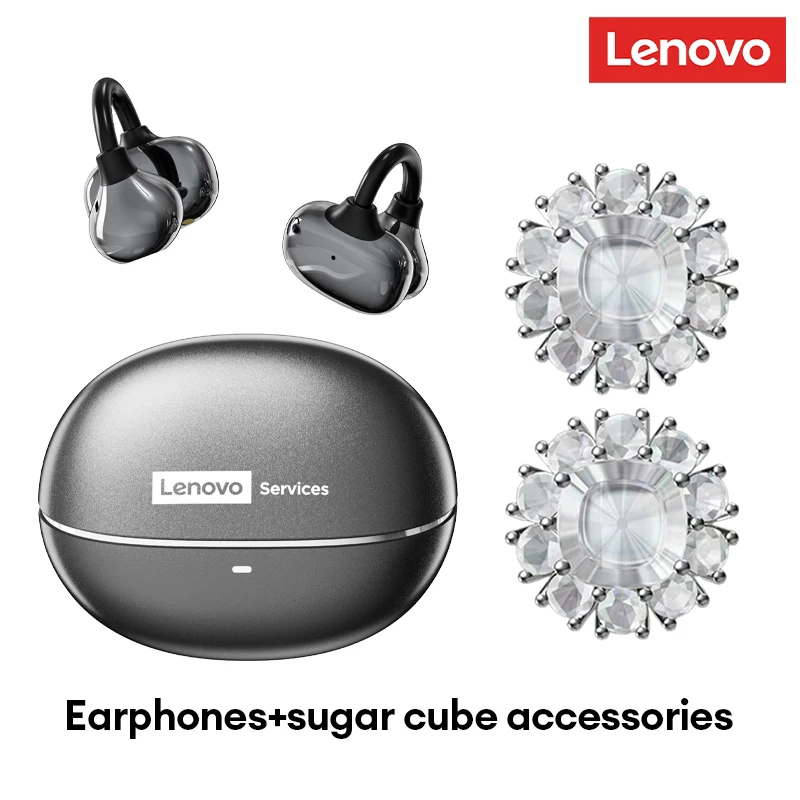 Lenovo Ear Clip Wireless Earphones RS106 Bluetooth 6.0 Open-Ear