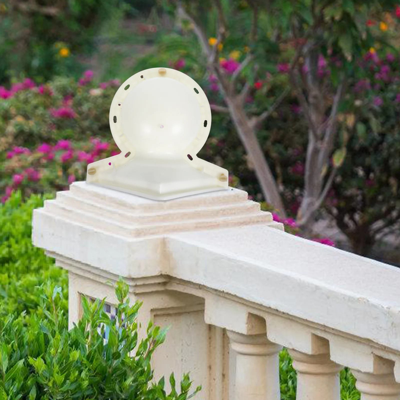 Roman Column Mold Feng Shui Ball Pathway Balustrade Railing White Plastic Cement