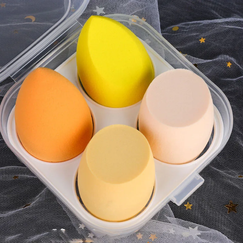 4/8pcs Makeup Sponge Beauty Egg Cosmetic Puff Soft Foundation Sponges Powder Puff Women Make Up Accessories Beauty Tools