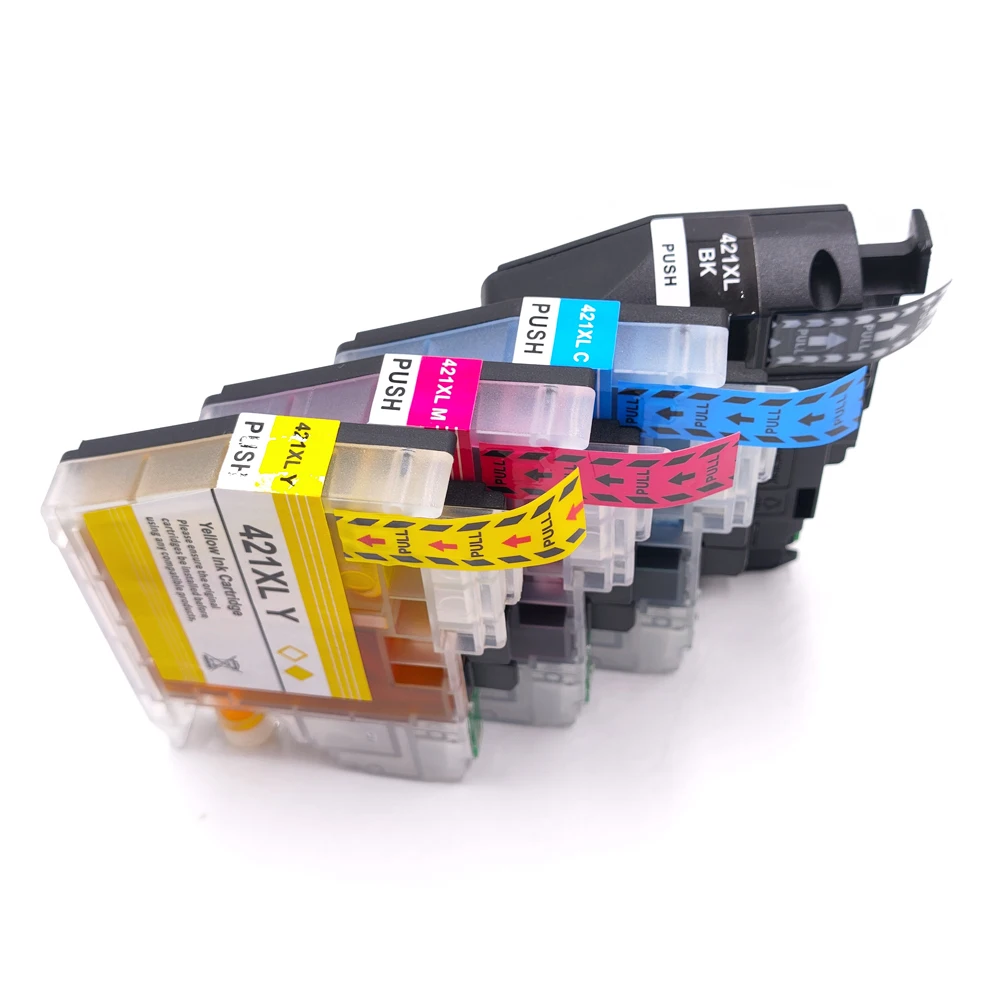 

LC421 LC421XL 421XL Compatible Ink Cartridge For Brother DCP-J1050DW DCP-J1140DW DCP-J1800DW MFC-J1010DW Printer