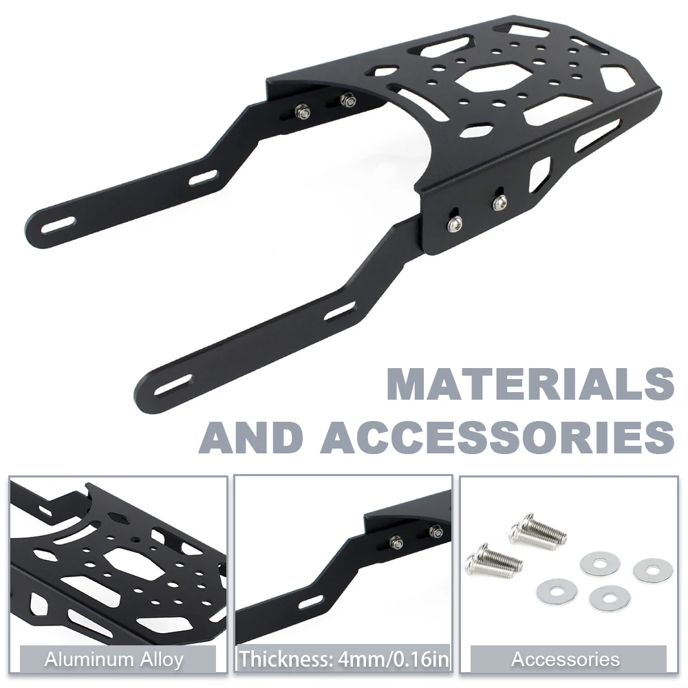 Rack Luggage Rack Fit For Super73 Z Series Super73 S Series Motor / Power Goat V3 Electric Bike Rear Rack Bike Cargo Rear Frame