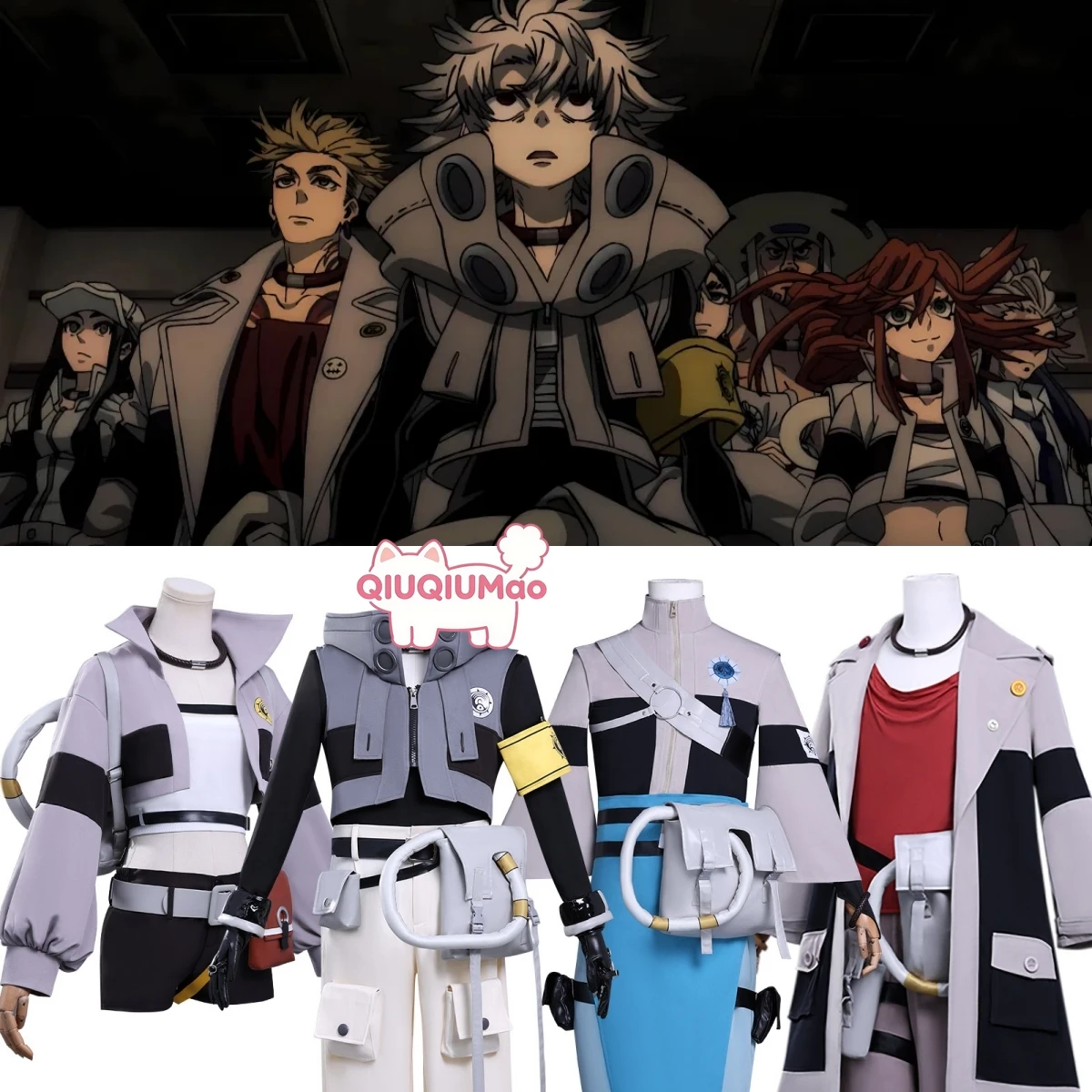 

Anime Gachiakuta Ludo Cosplay Costume Graffiti Deco Battle Outfit Full Set High Quality Role Playing Clothes Cosplay Costume