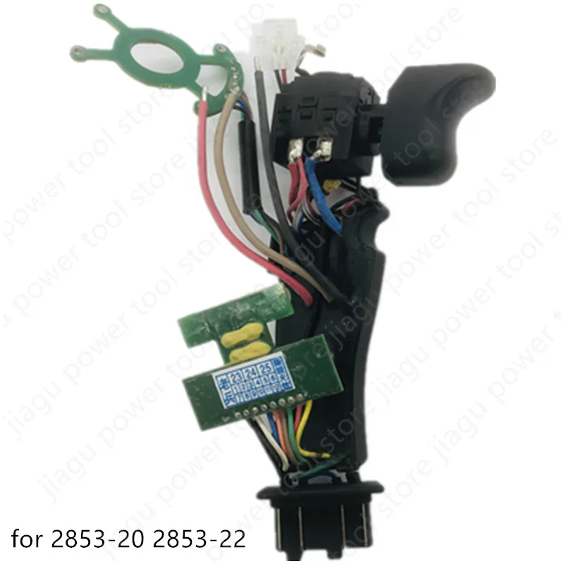 

Переключатель контроллера в сборе для Milwaukee 2853-22 2853 2853-20 M18 FUEL 1/4 дюйма с шестигранным ударом