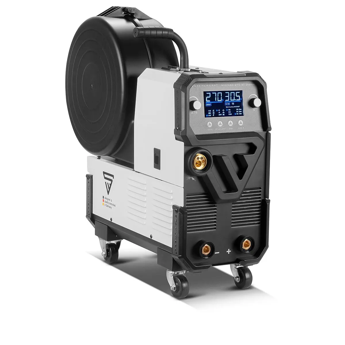 

Stahlwerk &vector MIG270 5-in-1 Multifunctional Laser Welding Machine 5kg 15kg Flux Cored Wire NO Gas MMA TIG Welder