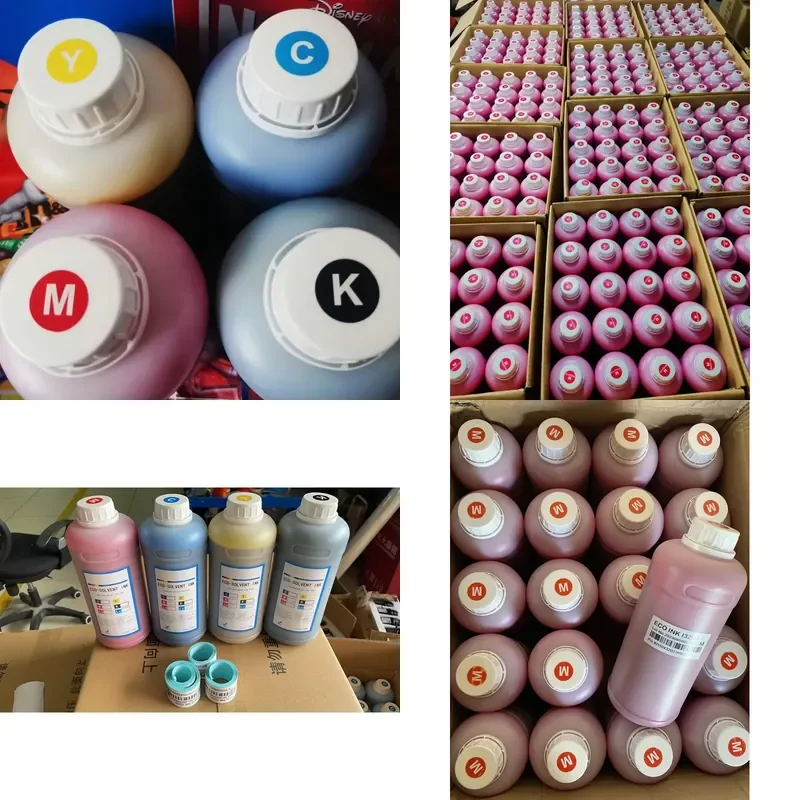 High quality large format digital printer advertising ink printing ecological solvent ink XP600/i3200 ecological solvent ink