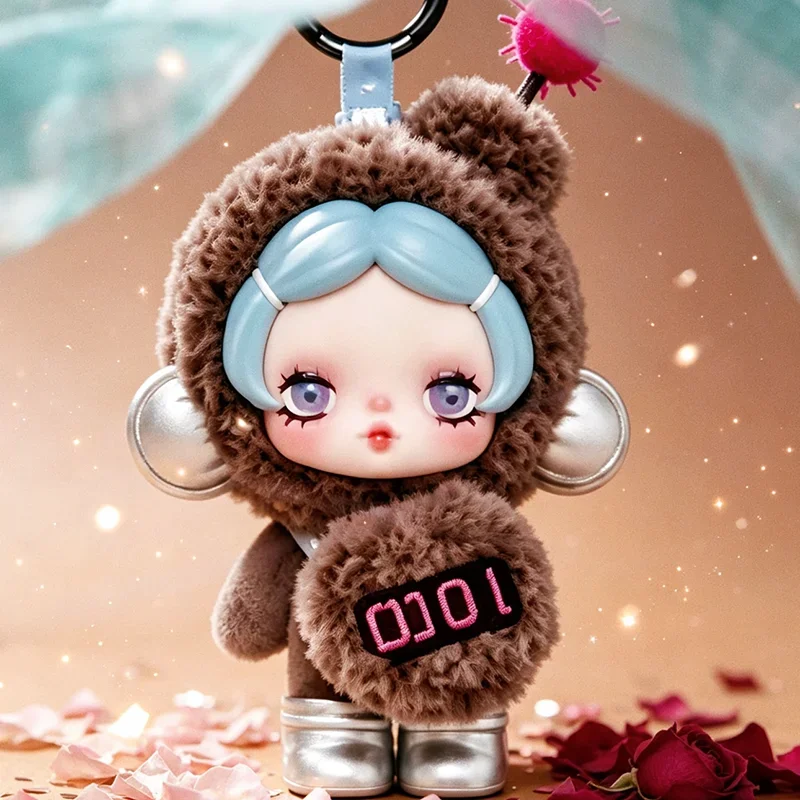 POP MART SKULLPANDA Off Mode Series Plush Doll Pendant Mystery Box Genuine Blind Box Guess Toys Bag Anime Figure Desktop image 3