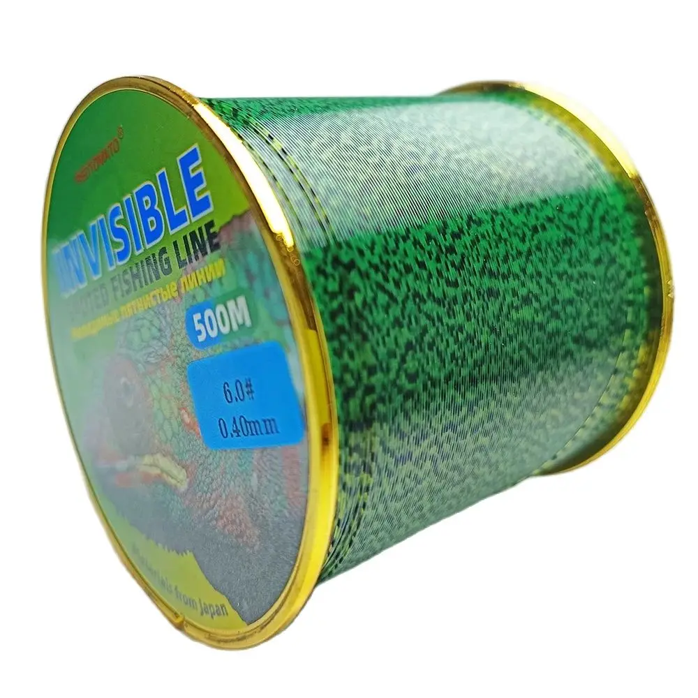 

500M Fishing Line Biomimetic Camouflage Spot Fishing Line Crucian Carp Fishing Equipment