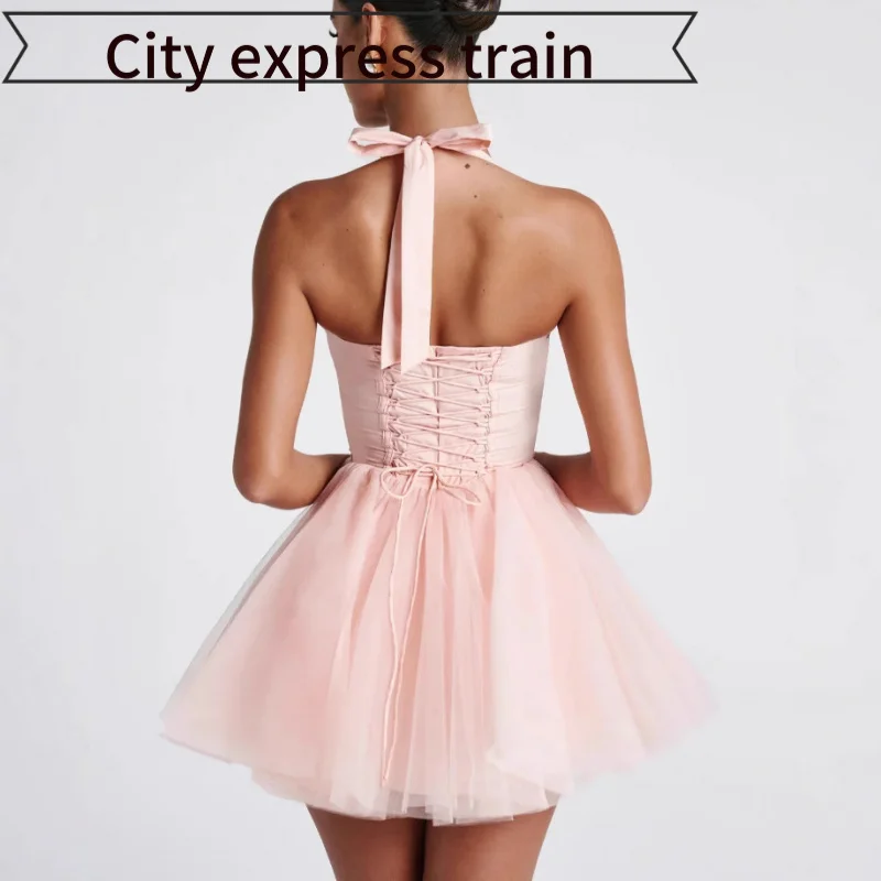 

Новая модная женская юбка Sweet Fibone Ne с завышенной талией, приталенная, на шнуровке, из полиэстера, для летнего сезона