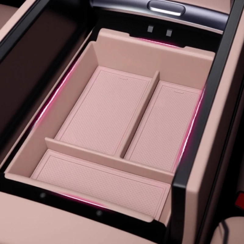 

For XPeng X9 2025 Car Armrest Box Storage Box Central Control Storage Essential Accessories