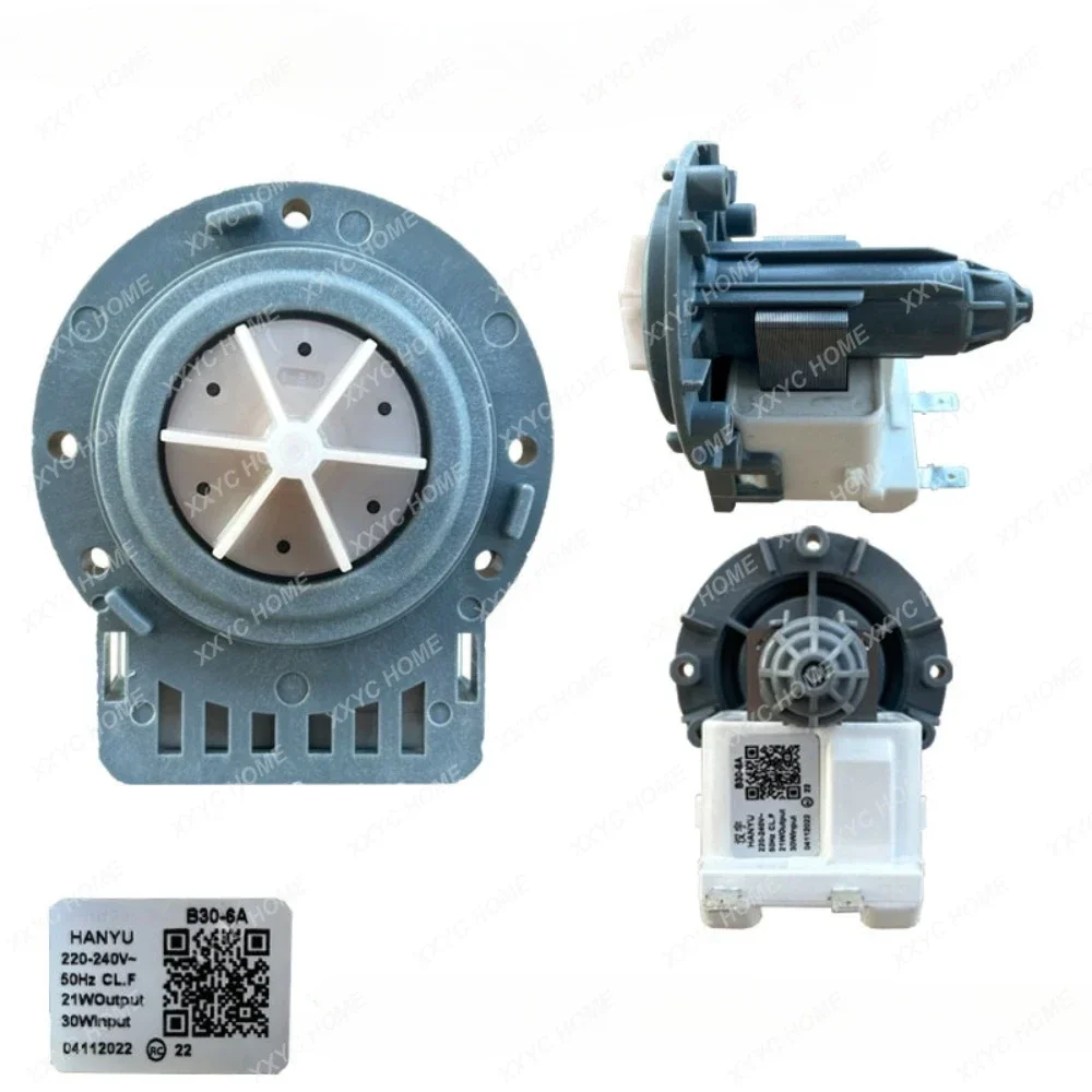 

Drain Pump Motor For Midea Washing Machine B30-6A 220-240V 50HZ Drum Washer Drainage Parts