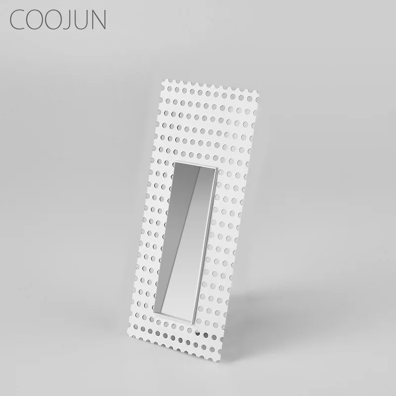 COOJUN Recessed LED Wall Lamp Frameless Downlight Step Staircase Light Aisle Corridor Lamp Wall Stairs Indoor Lighting AC85-240V