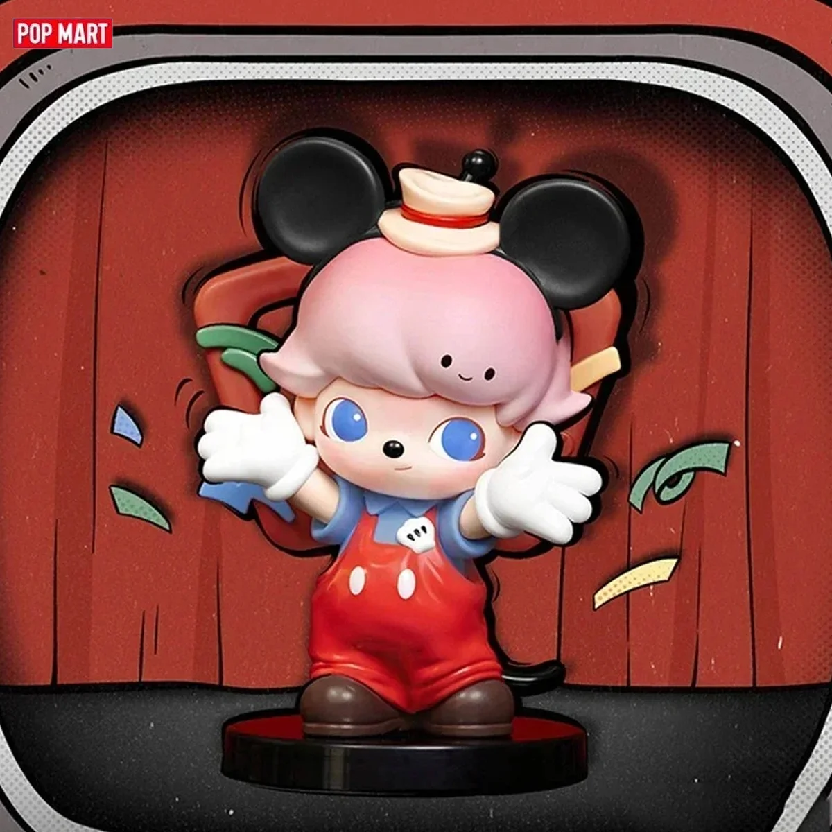 POP MART DIMOO WORLD X Disney Series слепая коробка игрушки Mystery Box Mistery Caixa фигурка-сюрприз милая модель подарок на день рождения